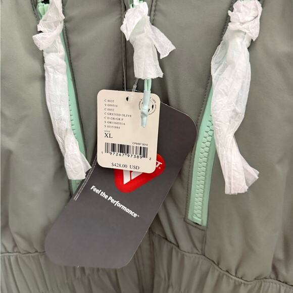 Free People Movement All Prepped Ski Coat In Greyed Olive XL - Picture 8 of 11